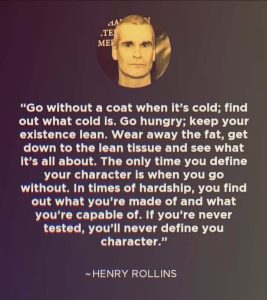 Go Without - Henry Rollins