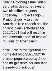 Projects Pogo and Zyphr