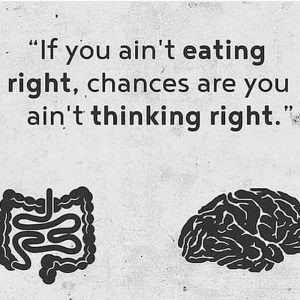 If You're Not Eating Right...