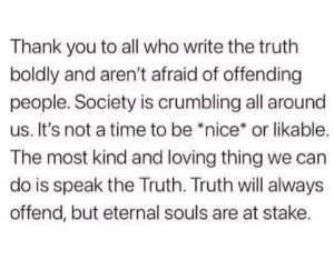 Speak The Truth
