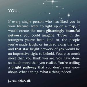 You