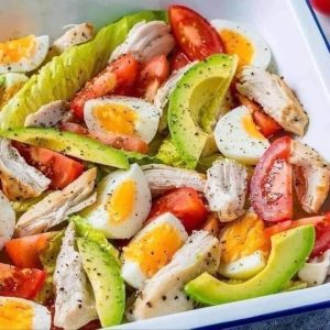 Chicken Avocado Egg Salad