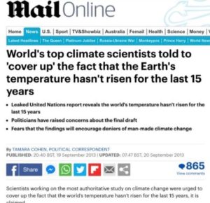 Climate Cover Up