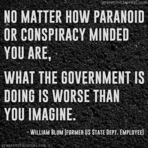 No Matter How Paranoid...