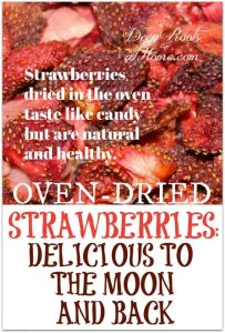 Oven Dried Strawberries
