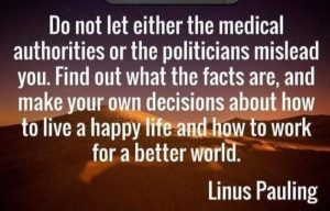 Linus Pauling Quote