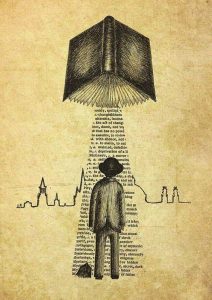 Words From Book Forming Ray Of Light On Person
