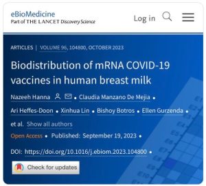 Covid Vaccine In Breast Milk