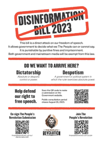Disinformation Bill 2023