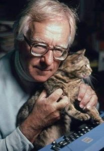 Ray Bradbury and Cat