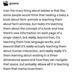 Reading Teaches...