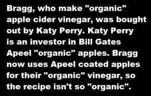 Braggs No Longer Organic