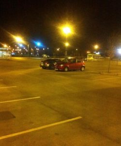 Four Of Us Sat In A Car