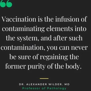 Vaccination Is the Infusion of Contaminants