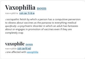 Vaxophilia