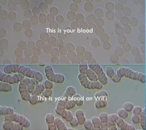 Your Blood On WiFi