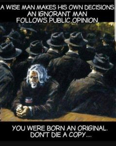 You Were Born Original - Don't Die A Copy