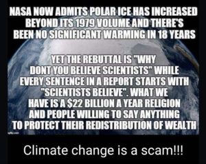 Climate Change Is A Scam