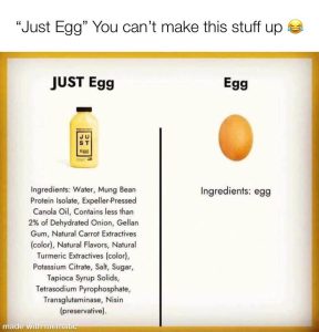 Egg vs Just Egg