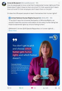 How Do You Keep Your Human Rights?