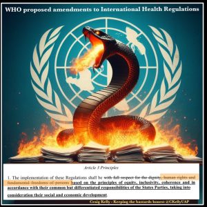 WHO Trashes Human Rights