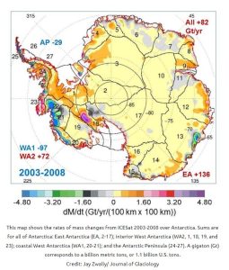 Antarctic Ice Changes