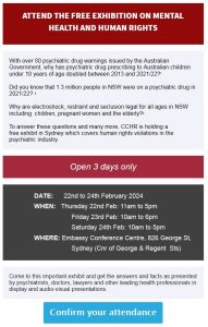 CCHR Exhibition