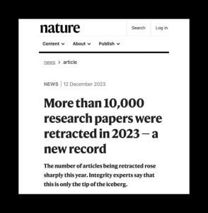 10,000 Research Papers Retracted