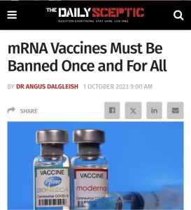 mRNA Vaccines Must Be Banned