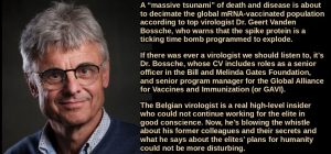 Dr Geert Vanden Bossche Warning