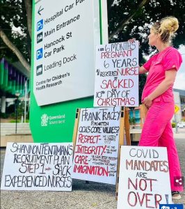 Sacked Qld Nurse