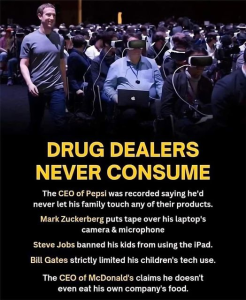 Facebook Drug Dealers Never Consume