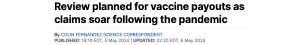 Vaccines -  Claims Soar