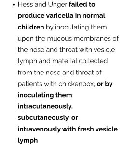 Virus - Varicella