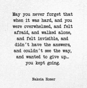 You Kept Going