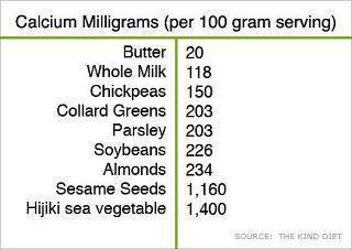 Calcium Sources