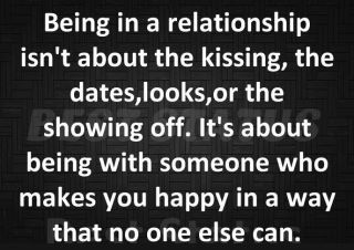 Being In A Relationship