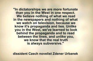 Newspapers and Television are Propaganda and Lies