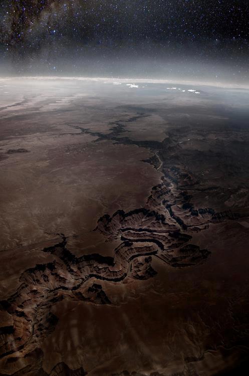 The Grand Canyon From Space