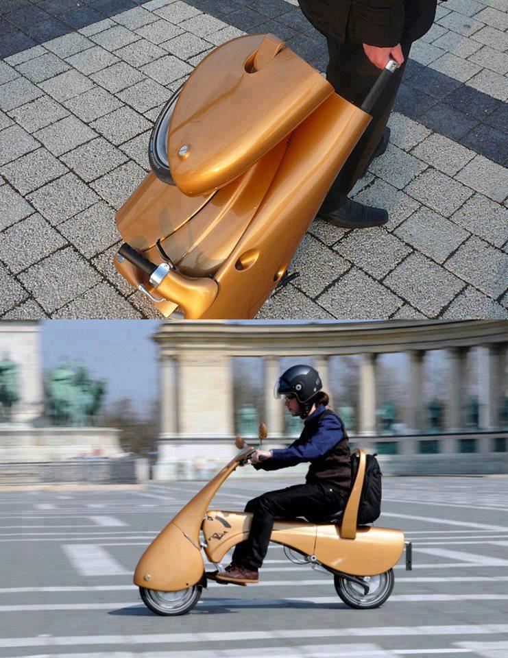 Fold Up Motor Cycle