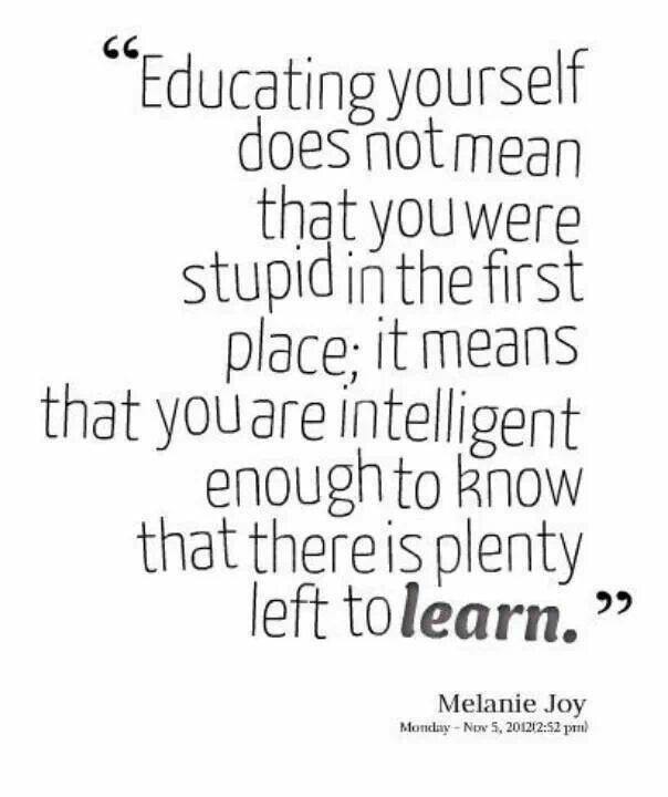 You Are Not Stupid