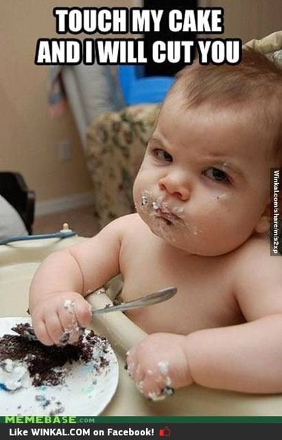 Touch My Cake And I Will Cut You