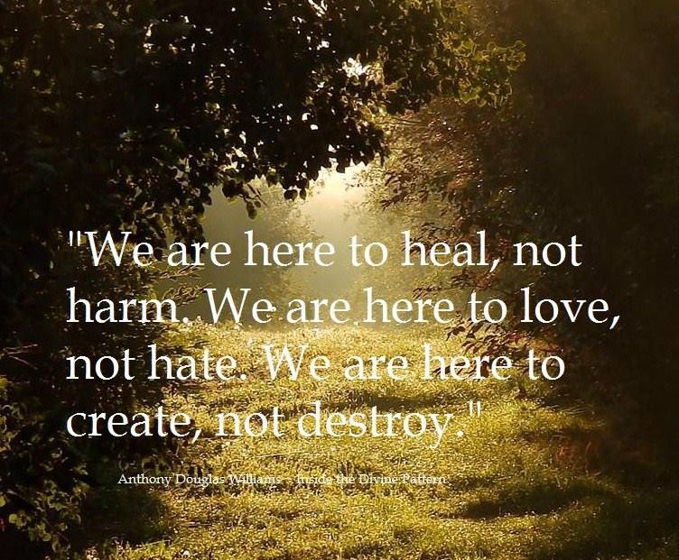 We Are Here To Heal