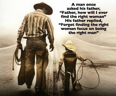 Be The Right Man