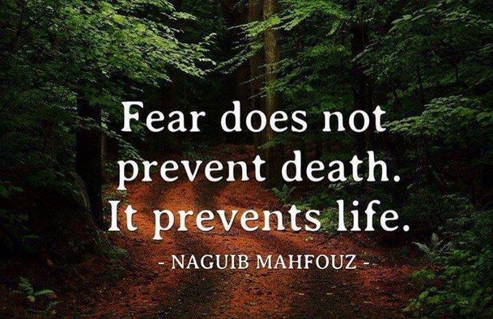 Fear Prevents Life
