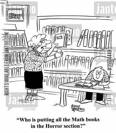 Who Is Putting All The Math Books In The Horror Section?