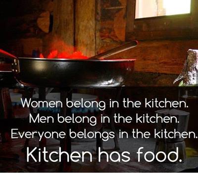 Who Belongs In The Kitchen?