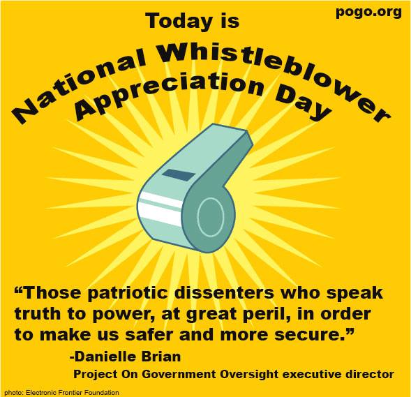 National Whistleblower Appreciation Day