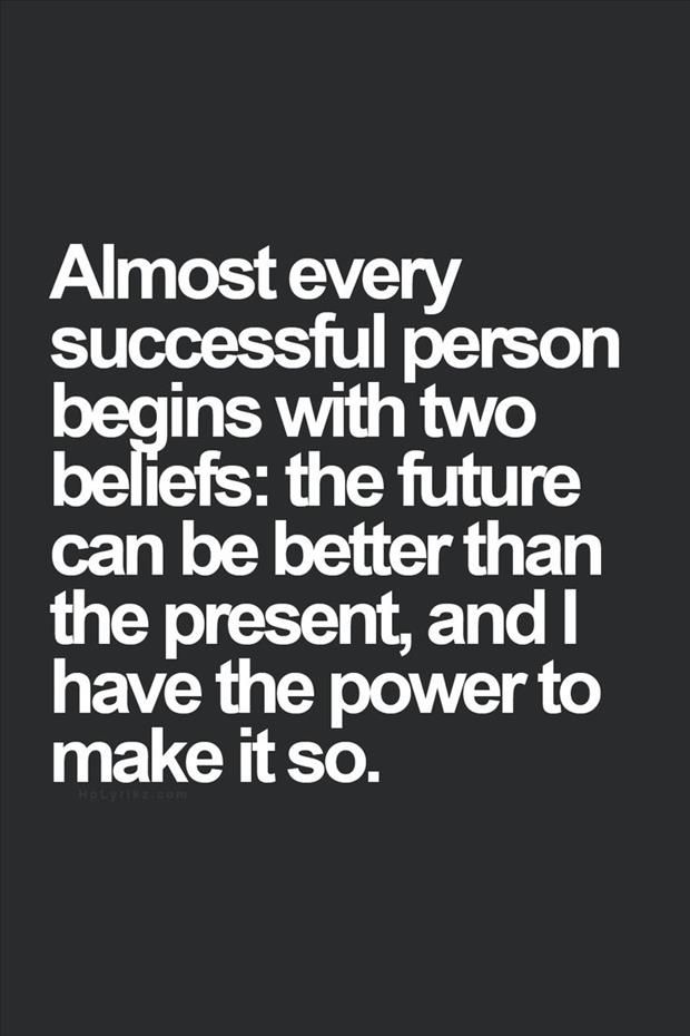 Success Starts With Two Beliefs