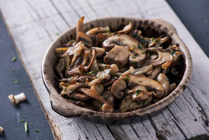 Cooked Mushrooms